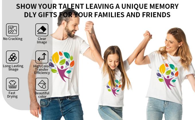 A4 / A3 DTF-printerfilm koud afschilpen 75U dikte PET-vrijstellingsfilm Niet-klevend 0