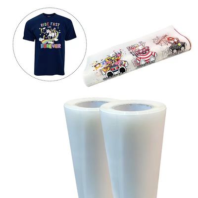 DTF-drukfilm 42cm*100M glanzend Matte witte inktdrukfilm voor kleding