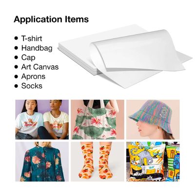 13 inch 33 cm DTF Clear PET Warm Transfer Paper Koud en heet schillen DTF Transfer Paper voor alle DTF-printers en materiaal