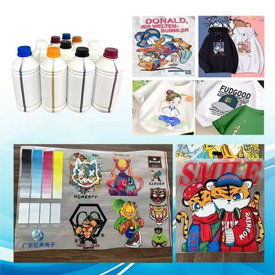 1000 ml DTF-inkt voor DTF-printer Cyan Magenta Geel Zwart en Wit DTF-inkt
