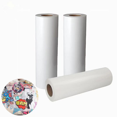 4-5 laag PET Wit/transparante DTF-drukfilm Matte afwerking voor snel drukken