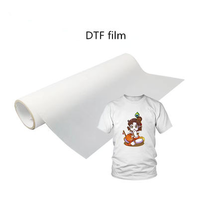 Matte afwerking 80gm PET DTF-drukfilm Paypal Geaccepteerde druktijd