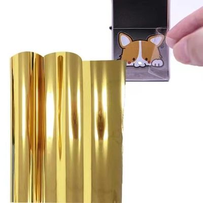 60cmx100m Transparante UV-film Goud zilver Wit Ab Pet Film Printing Dtf UV Pet Film