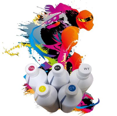 1000 ml DTF-printer Witte inkt Warmteoverdracht Pigment Ink Voor Epson I3200 XP600 8550 8500