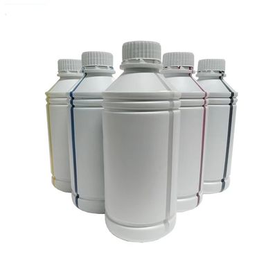 CMYKW 5 kleuren watergebaseerde DTF-pigmentinkt 1000 ml voor XP600 I1600 I3200 printer