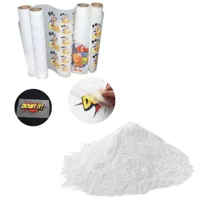Witte Zwarte DTF-drukmaterialen Warm smelten Kleefmiddel Warmtetransfer Printpoeder