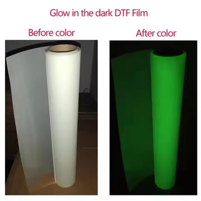Lichtgevende DTF-warmtetransferfilm met hoge zichtbaarheid voor textieltoepassingen