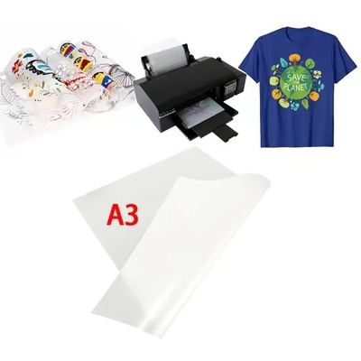 DTF witte inkttransferfilm voor huisdieren papierrolfilm voor huisdierenrolfilm voor DTF 75U-dikte