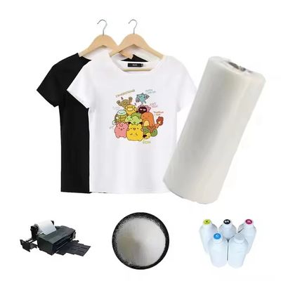 60cm*100m DTF-drukmaterialen DTF-film 75mic De ultieme oplossing voor professioneel drukwerk