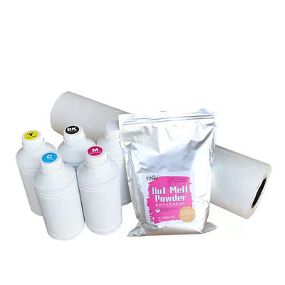42 cm dubbelzijdige mat DTF warmpeelfilmrol 75mic DTF-drukfilm voor kledingstukken
