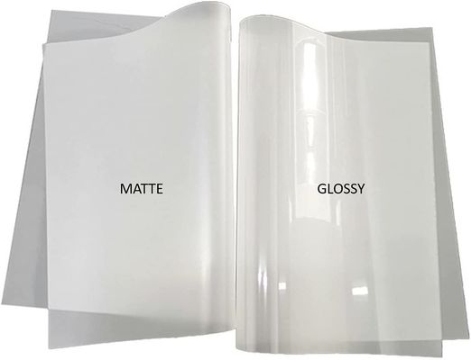 30cm*100m 75U Dikte Afscheidingsfilm voor huisdieren Rol Dubbelzijdig koud schillen Warm schillen Warm transparante film 30cm voor T-shirt DTF
