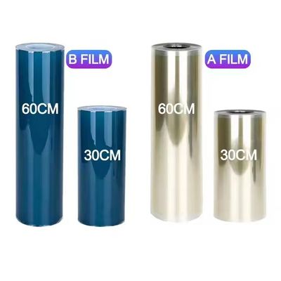 30 cm UV Dtf Ab Film Vinyl koud loslaten Geen verwarming Geen schudden Dtf Pet AB Transfer Film