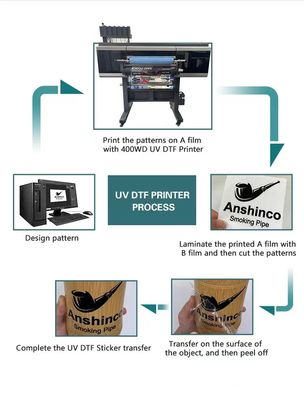UV Dtf-overdracht Ab huisdierfilmrol 30 * 100 cm Ab Filmoverdracht Dtf A3 30 cm UV Dtf-afdrukfilm