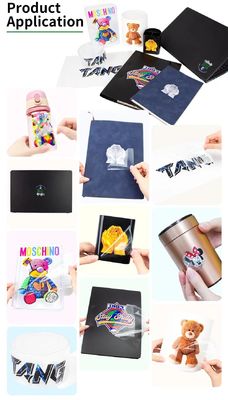 Uvdtf Transfers UV filmbehandelde plastic stof leverancier Ab UV Dtf Printer Film Sticker Pearl Metallic Pet Dtf Film