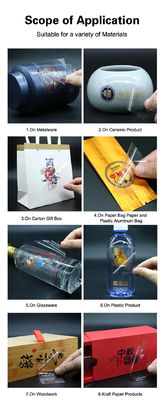 50/100 Meter Roll UV Dtf A B Film Met Kleefstof Maak UV Transfer Sticker Digitaal Printen
