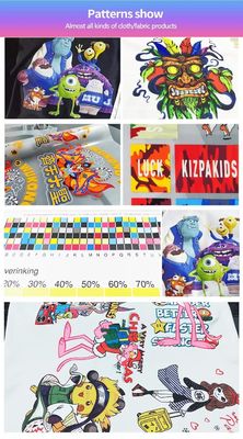 Direct To Film DTF Textiel Pigment Ink Wit Voor T-Shirt Transfer Printing