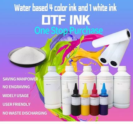 DTF-inkt met hoge dekking voor Epson-printers compatibel met DTF-transferfilm en -poeder