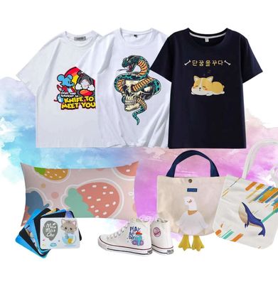 60 cm DTF-printerfilm koud warm peel mat PET-film DTF-printer direct op T-shirt