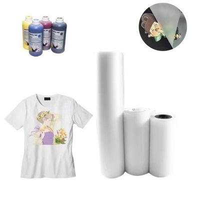 75mic PET DTF transfer film instant peeling dubbelzijdig mat DTF film 60cm