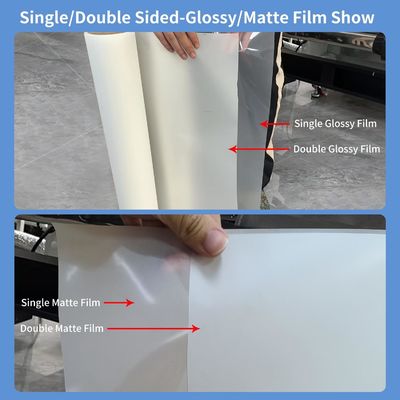 60cm*100m 75 micron Glanzend/Matte Finish Digitaal DTF-filmprinten met rekbaarheid