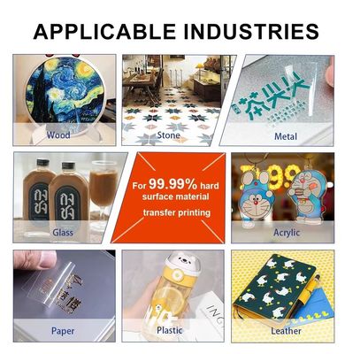30 cm 60 cm wit helder UV Dtf Ab film voor UV-etiketten Sticker Printing UV Dtf printer laminate sticker
