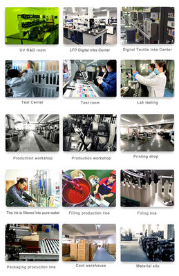 1L capaciteit Flexible LED-UV Ink voor siliconen PVC en UV-ink voor Epson printer