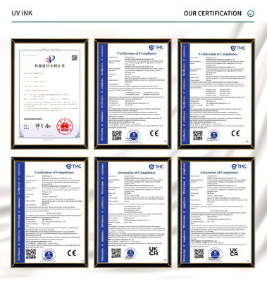 CMYKW V UV-Lichthoudingstechniek LED-inkt Compatibel met DX5 DX7 XP600 TX800 printkoppen