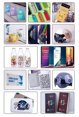 CMYKW+Vanish 500ml LED Digitale UV Curing Printing Ink Voor scherpe resolutie
