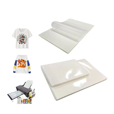 A4 DTF-transferfilm Glanse/matte 130-150 Celsius Transfertemperatuur Voor DTF-inkt
