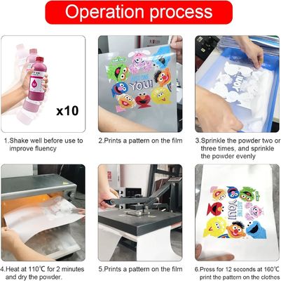 DTF-inkt Wit1000 ml DTF-inkt op waterbasis Pigmentinkt Voor Epson XP600 L1800