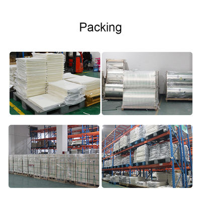 Matte Hot Peel 39*54cm 75 Micron PET Release Film voor scherm- en offsetdrukken