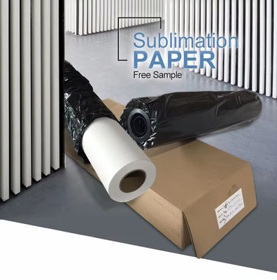 Digitaal drukken 47 inch 100gsm Roll To Roll Sublimatiepapier voor grootformaat Sublimatieprinter