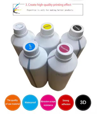 1000 ml DTF-inkt CMYK witte inkt voor T-shirt en huisdierfilm Printing Premium DTF-printerinkt