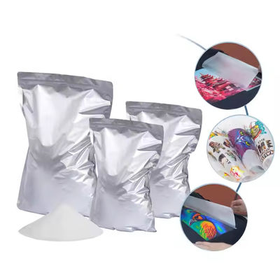 Witte inkt Warmteoverdracht Tpu Dtf Warm gesmolten poeder Kleefmiddel Thermisch 1kg 80mic
