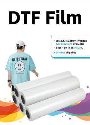 30 cm Direct To Film Cold Peel DTF Film voor digitale printprestaties