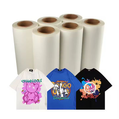 60 cm*100 m rol roll hot peel dubbele site gecoate aangepaste warmteoverdracht dtf huisdierfilm