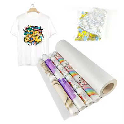 Hot peeling DTF PET Transfer Film 33CM x 100M Perfect voor gedetailleerde Custom Kleding Print met witte inkt