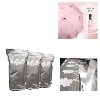 TPU DTF poeder 1 kg/zak overdracht warm gesmolten drukmaterialen in wit en zwart
