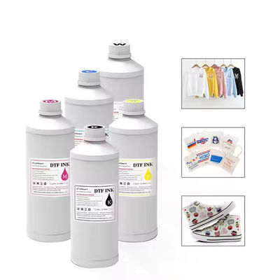 CMYK Wit 1000 ml DTF printer T-shirt inkt Textiel drukwerk