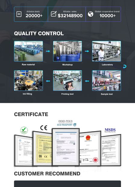 China DONGGUAN EASY PRINTING MATERIAL CO.,LTD certificaten